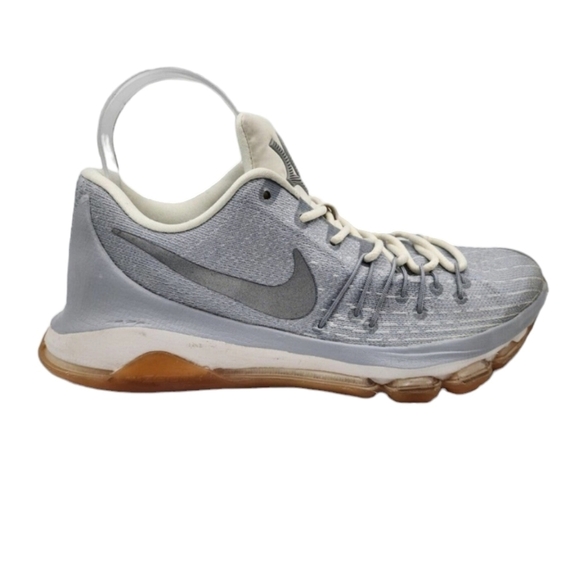 Nike KD 8 \'Easter\' Wolf Grey Metallic Silver Men\'s Size 8.5 749375-002 Shoes main image 2